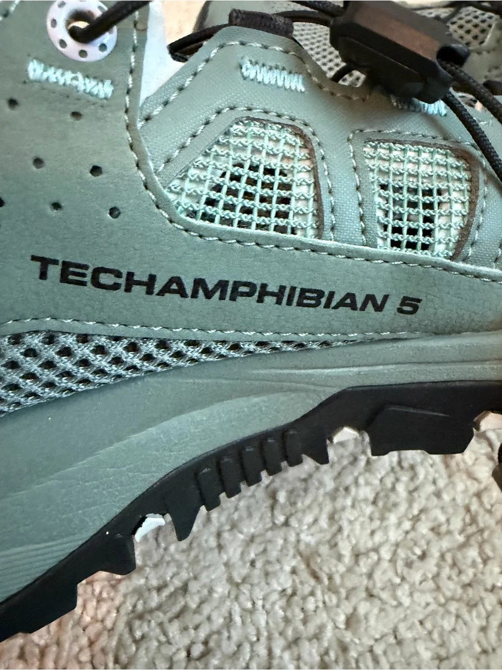 Salomon Techamphibian 5 Women's Water Shoes Laurel Wreath Size 6